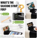 Couch Cup Holder Tray - 3 in 1 Sofa Arm Tray with 360° Rotating Cup Holder & Phone Stand,Fits Various Couches Arm Widths - Anti-Slip Foldable Couch Arm Tray for Snacks, Cellphone Remote - Image 4