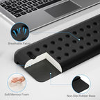 Leolee L-Shaped Desk Long Wrist Rest Elbow 60CM, Black Arm Rest for Desk - Image 4