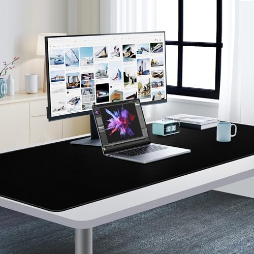Cacoy 63" x 24" Giant Mouse Pad, Oversized Gaming Computer Mouse Mat, Black - Image 3