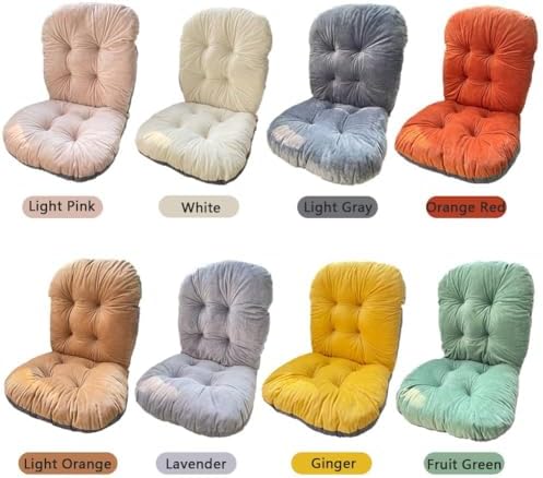Office Chair Cushion Desk Seat Pad with Back Support for Dorm Chairs - Image 7