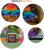 2027 3D Paper Carving Desk Calendar With LED Light (Tree of Life) - Image 5