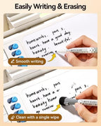Desk Organizer Dry Erase Desktop Whiteboard with Storage, to Do List Board - Image 4