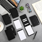 6 Set Small Pocket Notepad with Pen Holder A7 Mini Notepad - Image 4