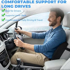 Car Seat Cushion,Memory Foam Office Chair Lumbar Support Pillow - Image 6