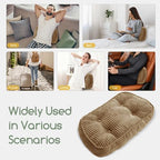 HIGOGOGO Lumbar Support Pillow for Recliner Chair/Accent Chair/Couch/Office Chair, Tufted Corduroy Back Support Cushion for Elderly, Recliner Cushions for Back Rest, Pain Relief, Reading, Coffee - Image 7