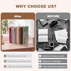 1 PC Scalloped Acrylic Magazine Holder, File Organizer, Standard Style - Image 6