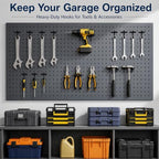 50 Pcs 8 Inch Pegboard Hooks with Label Holder for 1/4 Inch Peg Board - Image 6