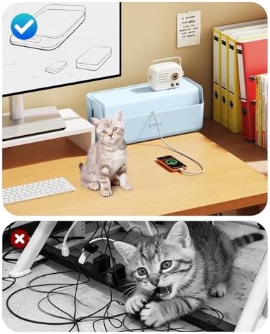 ORICO Cable Management Box, Keeping Cords Tidy and Protected from Damage - Image 4