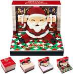 3D Calendar 2027,Time Piece Calendar 2027,3D Memo Pad,Tear Away Calendars,Santa Claus Sculpture Desk Calendars,3D Art Notepad Calendars,Christmas Gift,New Year Gift (Santa Claus) by WelcomeHOTOYMDS%EF%BC%81