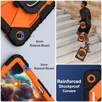 Scnioy Case for Samsung Galaxy Tab A11+ Plus / A9+ 11 Inch 2025/2023,Orange - Image 4