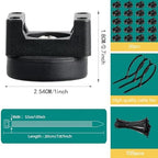 20 Pcs zbab1 Magnetic Zip Tie Mount Base, 35LBS Strong Magnetic Wire Holder & Cable Clips,Magnetic cable management for cars, offices, homes, and boats Diameter 25mm - Image 4