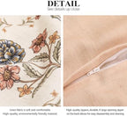 ISAENNE Designer Linen Throw Pillow Cover,Set of 2,28"x12"-Cornucopia B - Image 6