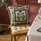 ISAENNE Elegant French Linen Throw Pillow Cover,Set of 2,18"x18"-Estonia C - Image 6