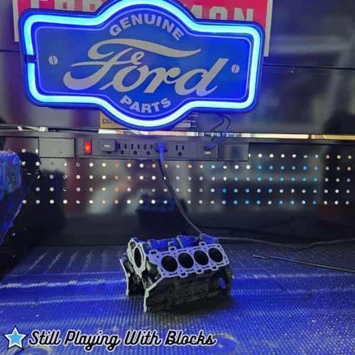Sands3D Ford Coyote Business Card Holder Organizer, Mechanic Gift For Men, Car Stuff, Car Accessories For Men, Business Card Holder Desk, Mini V8 Engine, V8 Engine Model Kit, Car Engine, Mini Engine - Image 4