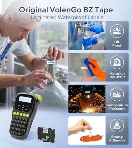 Label Maker Machine with-Tape, Handheld Portable Wire Label Maker - Image 2