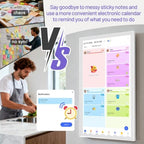 32" Smart Digital Calendar, Family Chore Chart & Photo Frame - Image 5