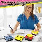 Eaasty 6 Pcs Teacher Appreciation Gifts Sticky Note Dispenser Bulk - Image 5