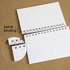 BAZIC Products White Spiral-Bound Index Cards, 3 x 5 in, 50 Ct, 36-Case - Image 5