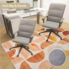 Office Chair Mat for Hardwood Floor, 60"x45" Easy Glide Computer Desk Mat Protector for Rolling Chair Under Desk Rug Nonslip Backing, Machine Wash, (Modern) - Image 5