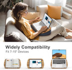 ERGONOV Lap Beanbag Book Stand for Hands Free Reading Comfortable Reading Pillow Stand Minimize Neck Strain Perfect Idea for Book Lovers in Dorm Room or Anywhere Else with Bookseat(Gray) - Image 6