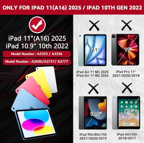 ZoneFoker for iPad A16 Case 11th/10th Generation 11/10.9 inch 2025/2022 - Image 2
