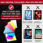 ZoneFoker for iPad A16 Case 11th/10th Generation 11/10.9 inch 2025/2022 - Image 2