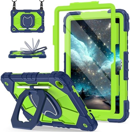 Scnioy for Galaxy Tab A11+ Plus / A9+ Case 11 Inch 2025/2023, Navy Green by Scnioy