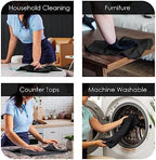 Avalon Towels Microfiber Cleaning Cloths (Value Pack of 36) - Size 16 x 16 Inches, Highly Absorbent Cleaning Rags, Lint Free, Reusable and Washable, Microfiber Towels for Cars - Image 3