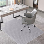 BesWin Office Chair Mat for Carpet, 30" x 48" Low Pile Carpet Protector Mat by BesWin