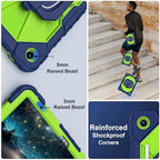 Scnioy for Galaxy Tab A11+ Plus / A9+ Case 11 Inch 2025/2023, Navy Green - Image 3