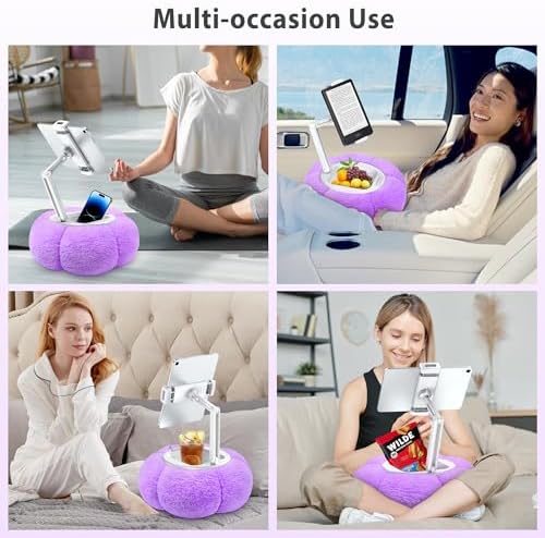 CreaDream Pumpkin Tablet Pillow Stand, Adjustable Pillow Stand for Lap Bed - Image 5