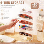 MotiMind Acrylic Pen and Marker Organizer for 60 Markers - Image 4