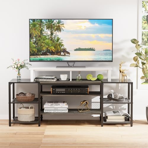 aboxoo 45" TV Riser for 32-60 inch TV, TV Shelf with Steel Legs - Image 6