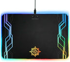 ENHANCE LED Gaming Mouse Pad RGB - Hard Mouse Pad with 7 Light Up Modes and Brightness Controls - Large Surface (13.75 x 9.8 in) with Glowing Lights and Rubber Non-Slip Grip for Desktop Gamers by ENHANCEGaming