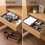 efluky 4 PCS Hand-Woven Drawer Organizer Baskets - Image 4