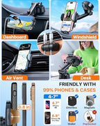 HTU 2026 Ultimate Best【True Military-Grade & Safety Cert】 Car Phone Holder - Image 6