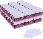 Roaring Spring Mini Index Cards, 3" x 2.5", 36 Packs of 200 Small Note Cards, Lined & Blank Flashcards in Convenient Tray, Great for Studying, Tests, Speeches by RoaringSpringPaperProducts