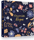 Recipe Binder 8.5x11 3 Ring with Plastic Sleeves, Blank Recipe Book Binder by LuBudingJoy
