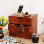 Large Wooden Drawers Wooden Box with Drawer Brown - Image 4