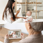 Dragon Touch Digital Picture Frame WiFi 10 inch IPS Touch Screen Digital Photo Frame Display, 32GB Storage, Auto-Rotate, Share Photos via App, Email, Cloud, Classic 10 - Image 3