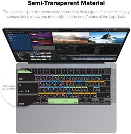 JCPal Avid Media Composer Shortcut Keyboard Cover for MacBook Pro/Air/Neo - Image 4