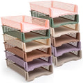 Geetery Turn in Trays Classroom, Terrazzo Color, Set of 12 by Geetery