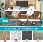 PHOUZIN Office Chair Mat for Carpet: 48"x36" Clear Desk Chair Mat - Image 5