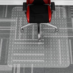 WASJOYE Chair Mat for Carpet, 36" x 48" PVC Clear Rectangle for Carpet by WASJOYEUS