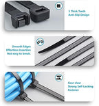 Zip Ties Assorted Sizes(4”+6”+8”+12”), 2000 Pack, Black Cable Ties, UV Resistant Wire Ties by ANOSON - Image 4
