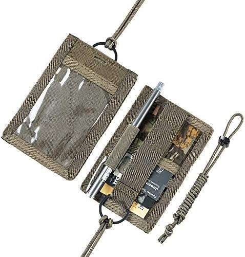 EXCELLENT ELITE SPANKER Tactical ID Card Holder Adjustable Neck Lanyard by EXCELLENTELITESPANKER