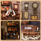 Book Nook Kit, DIY Miniature House Dollhouse Kit 3D Puzzle for Adults - Image 4
