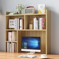Desk Hutch Dorm,Wooden Desktop Bookshelf,Computer Desktop Storage Hutch,Multipurpose Desktop Hutch, Multi Units Organizer Bookshelf,Desktop Display Rack for Office,Dorm,Home by Unknown