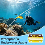 52 Pcs Optic Cable Tag Yellow Waterproof Self-Laminating Writable HDPE Labels 3.5 x 2 Inches with 4 Marker Pen for Cable Management, Maintenance, Communication - Image 4