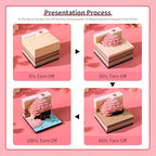 3D Calendar 2027,3D Desk Calendar Memo Pad 2027,3D Art Calendar Memo Pad 2027,Time Piece calendars 2027,3D Paper Art Notepad,Four Seasons Tree Desktop Decoration,New Year,Christmas Gift (Four Seasons Tree（Pink）) - Image 6